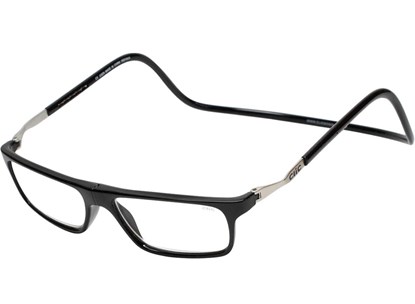 Óculos com Clipon - CLIC READERS - CLIC PRETO 1.75 QUADRADO - PRETO