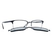 Óculos com Clipon - INVU - M3201 A 54 - PRETO