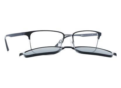 Óculos com Clipon - INVU - M3201 A 54 - PRETO