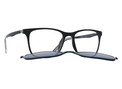 Óculos com Clipon - INVU - M4000 E 54 - PRETO