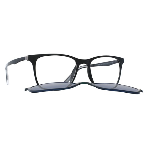 Óculos com Clipon - INVU - M4000 E 54 - PRETO