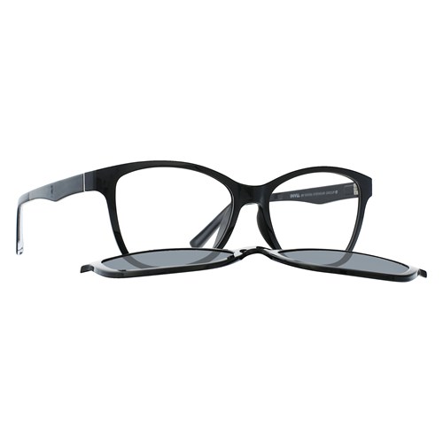 Óculos com Clipon - INVU - M4105 A 52 - PRETO