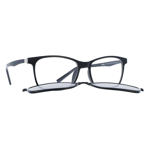 Óculos com Clipon - INVU - M4204 A 52 - PRETO