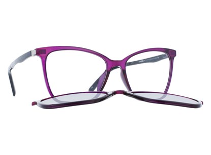 Óculos com Clipon - INVU - M4205 C 54 - ROSA