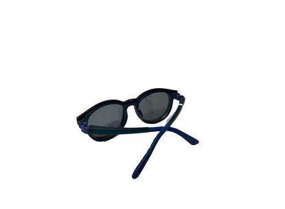 Óculos com Clipon - SILMO KIDS - SK2609 D.BLUE 46 - ROXO