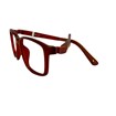 Óculos com Clipon - SILMO KIDS - SK2611 RED 49 - VINHO