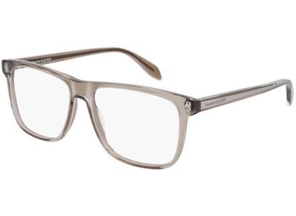 Óculos de Grau - ALEXANDER MQUEEN - AM0247O 002 56 - MARROM