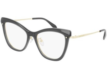 Óculos de Grau - ALEXANDER MQUEEN - AM0265O 001 52 - PRETO