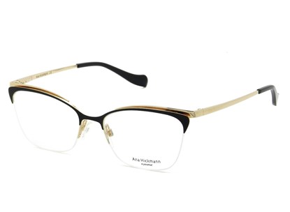 Óculos de Grau - ANA HICKMANN - AH1354 09A 52 - DOURADO