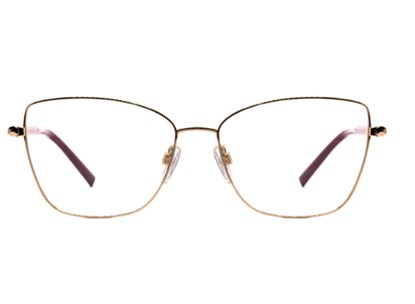 Óculos de Grau - ANA HICKMANN - AH1381B 04A 56 - DOURADO