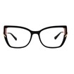 Óculos de Grau - ANA HICKMANN - AH60037 A01 56 - PRETO