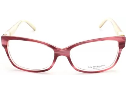 Óculos de Grau - ANA HICKMANN - AH6157 A03  53 - ROSA