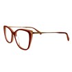 Óculos de Grau - ANA HICKMANN - AH6414N H01 53.5 - VERMELHO