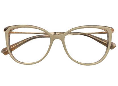 Óculos de Grau - ANA HICKMANN - AH6415N N01 53.5 - BRANCO