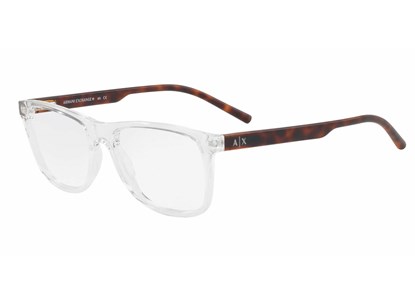 Óculos de Grau - ARMANI EXCHANGE - AX3048L 8235 54 - CRISTAL
