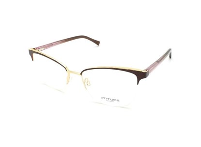 Óculos de Grau - ATITUDE - AT1655 01A 54 - MARROM