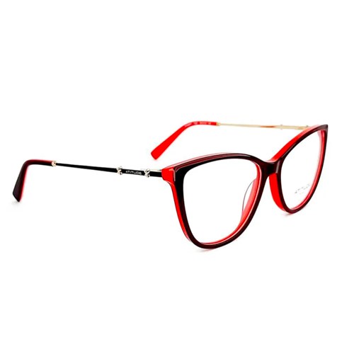 Óculos de Grau - ATITUDE - AT6287 C02 55 - VERMELHO