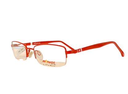 Óculos de Grau - ATITUDE KIDS - AT1319 05J 48 - VERMELHO