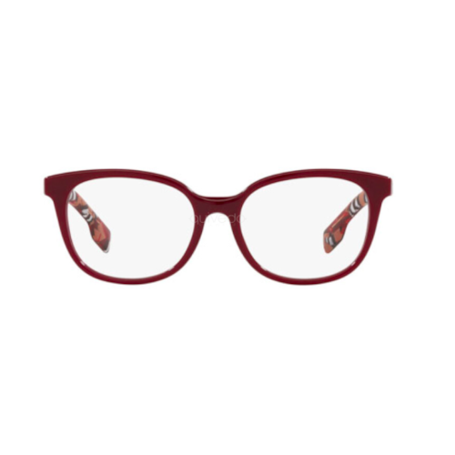 burberry eyeglasses red