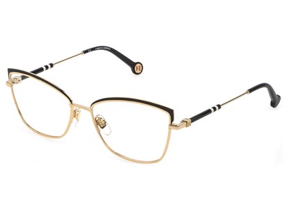 Óculos de Grau - CAROLINA HERRERA - VHE184 0301 55 - PRETO