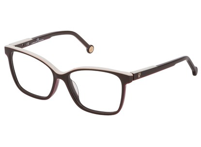 Óculos de Grau - CAROLINA HERRERA - VHE801 0ABG 53 - MARROM