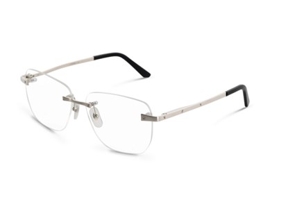 Óculos de Grau - CARTIER - CT0336O 002 58 - PRATA
