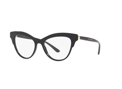 Óculos de Grau - DOLCE&GABBANA - DG3313 501 54 - PRETO