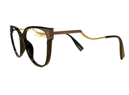 Óculos de Grau - ELEGANCE - 68360 C-2 54 - PRETO