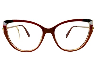 Óculos de Grau - ELEGANCE - 68381 C-4 53 - VERMELHO