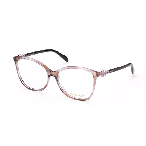 Óculos de Grau - EMILIO PUCCI - EP5178 047 56 - ROXO