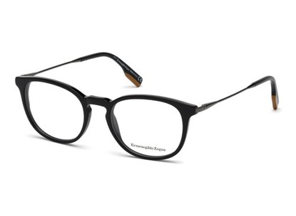 Óculos de Grau - ERMENEGILDO ZEGNA - EZ5125 001 50 - PRETO