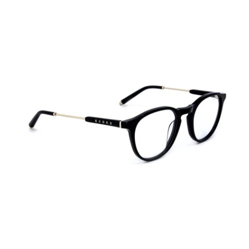 Óculos de Grau - EVOKE - SHELBY 02 A01 50 - PRETO