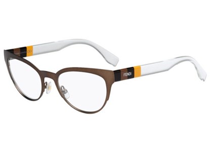 Óculos de Grau - FENDI - FF0081 E1H 52 - MARROM