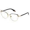 Óculos de Grau - FURLA - VFU504 0301 54 - MARROM