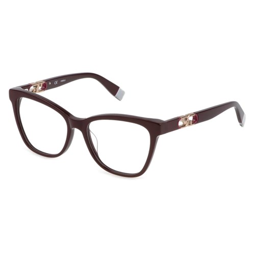 Óculos de Grau - FURLA - VFU633 0G96 53 - VERMELHO