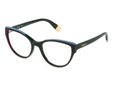 Óculos de Grau - FURLA - VFU719 OD80 54 - VERDE