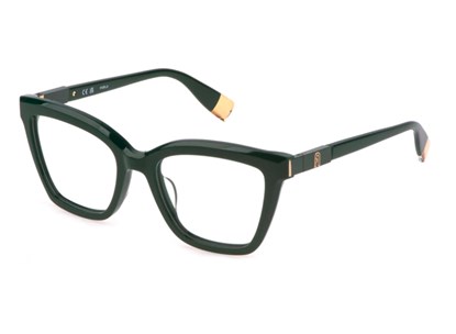 Óculos de Grau - FURLA - VFU721 D80Y 52 - VERDE
