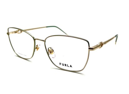 Óculos de Grau - FURLA - VFU728 0SN9 55 - VERDE