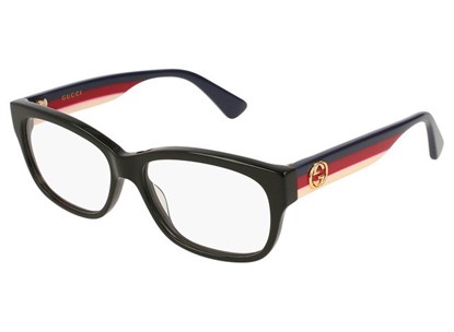 Óculos de Grau - GUCCI - GG0278O 005 55 - AZUL