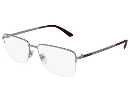 Óculos de Grau - GUCCI - GG0834O 006 58 - PRATA