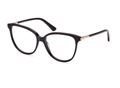 Óculos de Grau - GUESS - GU2905 001 55 - PRETO E DOURADO