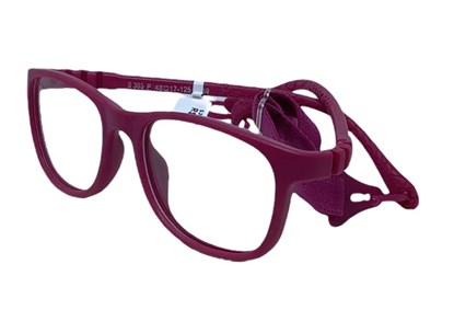 Óculos de Grau - KIDS - S303 ROSA ESCURO 46 - ROSA