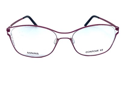 Óculos de Grau - MINIMA - CONTOUR K2 023A 53 - VERMELHO