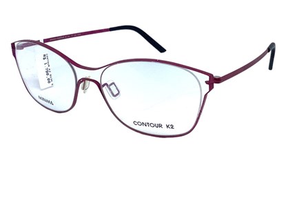Óculos de Grau - MINIMA - CONTOUR K2 023A 53 - VERMELHO