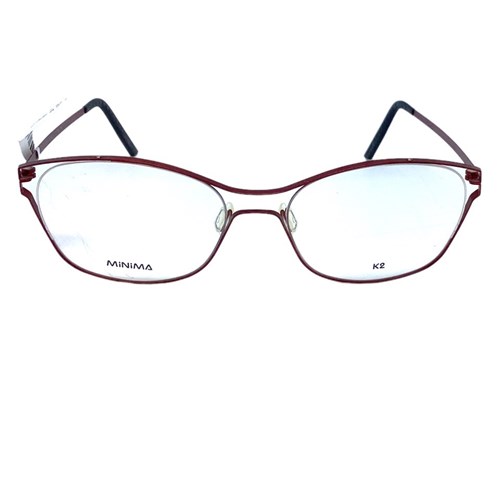 Óculos de Grau - MINIMA - CONTOUR K2 076A 53 - VERMELHO