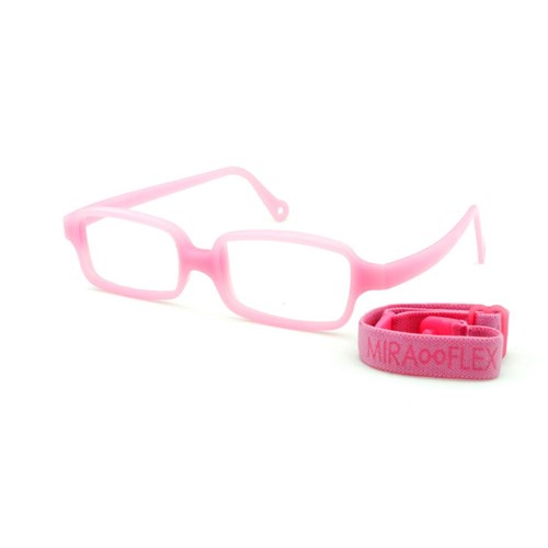 Óculos de Grau - MIRAFLEX - NEW BABY 3 ROSA 45 8 A 11 ANOS - ROSA