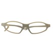 Óculos de Grau - MIRAFLEX - NICK 50 CINZA 52 ADULTOS - BRANCO