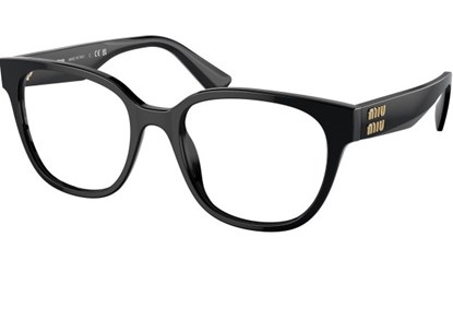 Óculos de Grau - MIU MIU - VMU02V 1AB-1O1 54 - PRETO