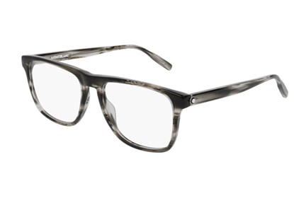 Óculos de Grau - MONT BLANC - MB0014O 003 55 - MARROM