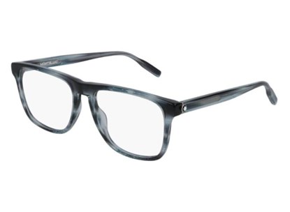 Óculos de Grau - MONT BLANC - MB0014O 004 55 - CRISTAL CINZA